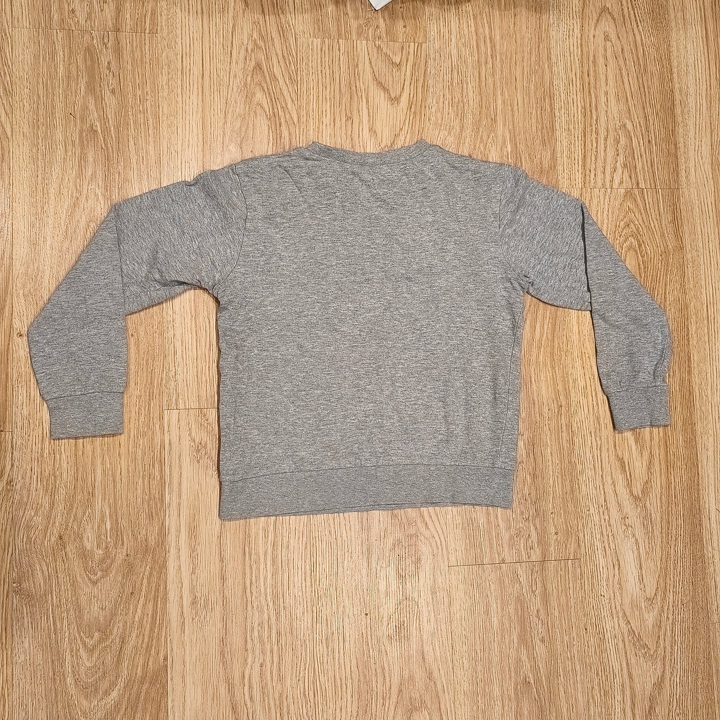 H&M Kids Grey Skeleton Rib Cage Sweatshirt Size US 10-12Y Halloween Jumper