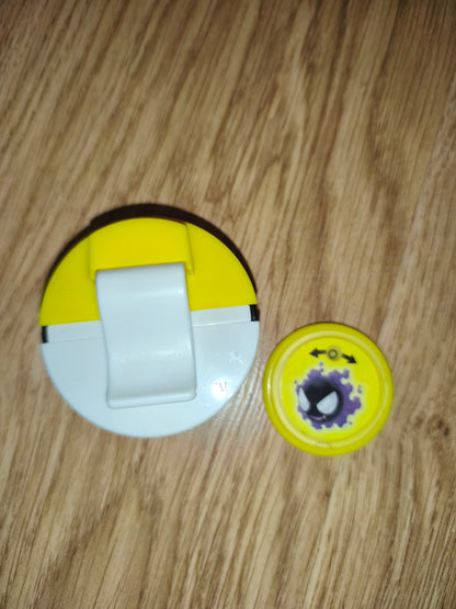 McDonald's Pokémon Happy Meal Toy - Poké Ball Gastly Disc Launcher