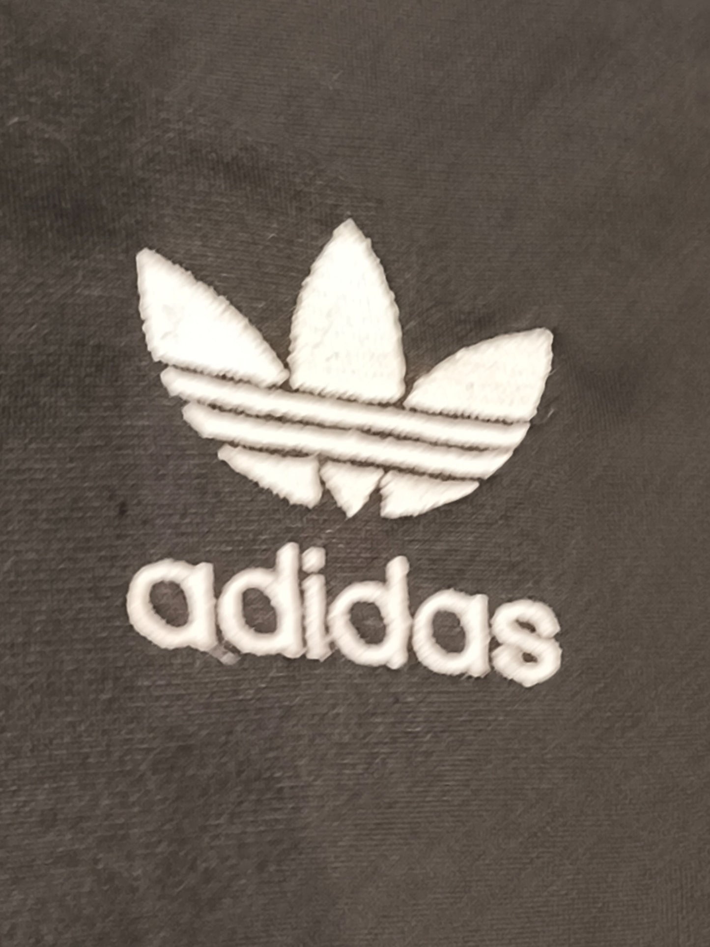 Vintage Adidas Trefoil Track Jacket 90s - Black & White - Size D4 / F168