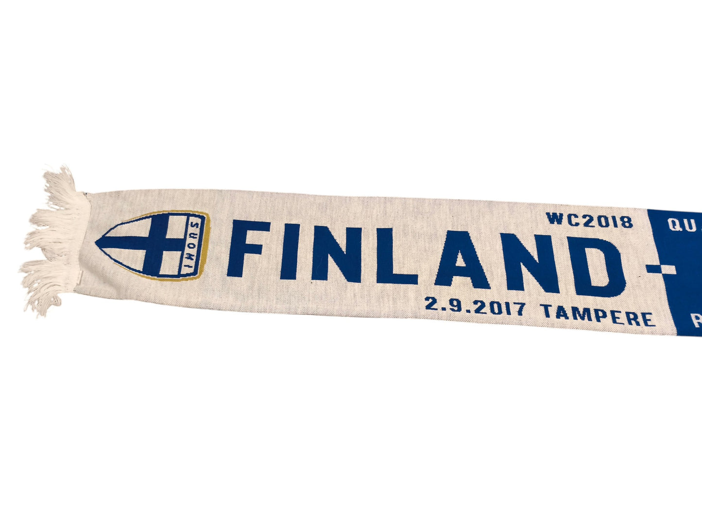 Finland vs Iceland 2017 Match Scarf – FIFA World Cup 2018 Qualifiers (Suomi – Islanti)