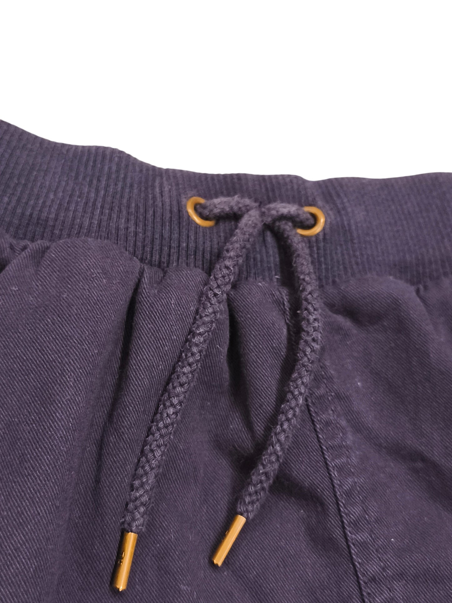 Polo Ralph Lauren Girls Navy Blue Cotton Knit Skort Size 14 Drawstring Waist