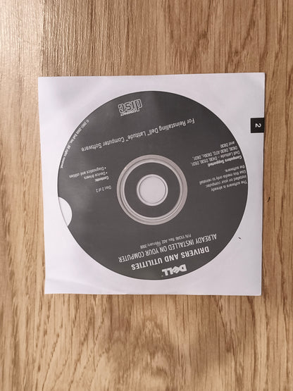 Dell Drivers Utilities Reinstallation 2-Disc Set Latitude D630 D430 D830 YX158