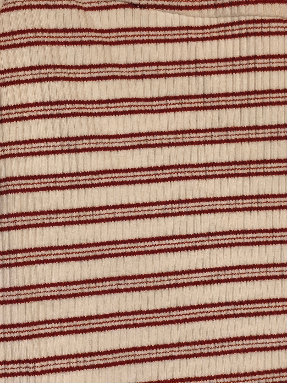 ZARA Girls Red & White Striped Ribbed Sundress | Size 8 (128 cm)