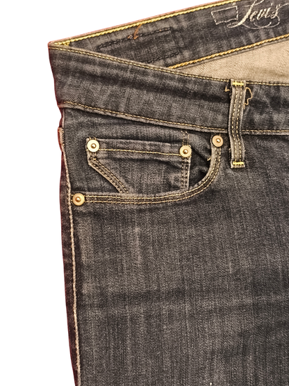 Levi's Demi Curve Skinny Jeans Women’s 26x32 Dark Wash Indigo Stretch Denim