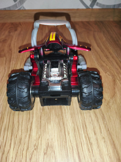 Vintage The Black Series "Street Savage" RC Stunt Car (Red/Yellow) – 49 MHz, Untested / Replacement Car Only