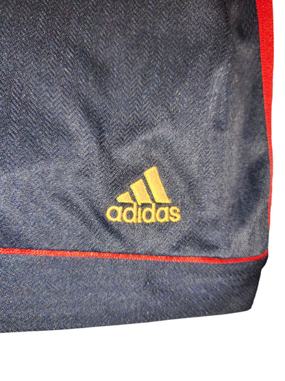 Vintage Adidas Spain Football Shorts Men Navy Blue Made in Portugal S/M
