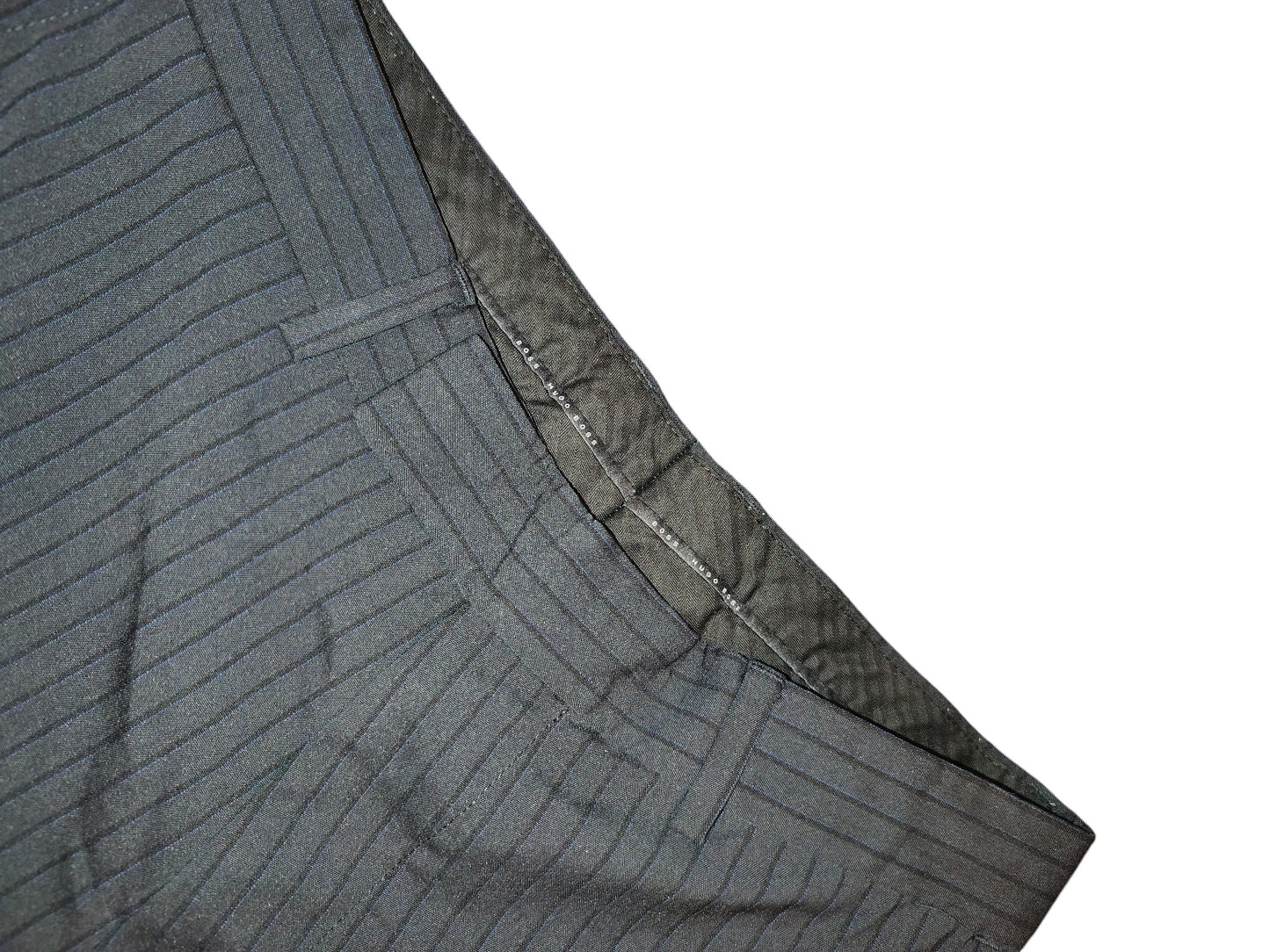 HUGO BOSS Coppola Movie Wool Blend Pinstripe Trousers Dress Pants Mens EU 46