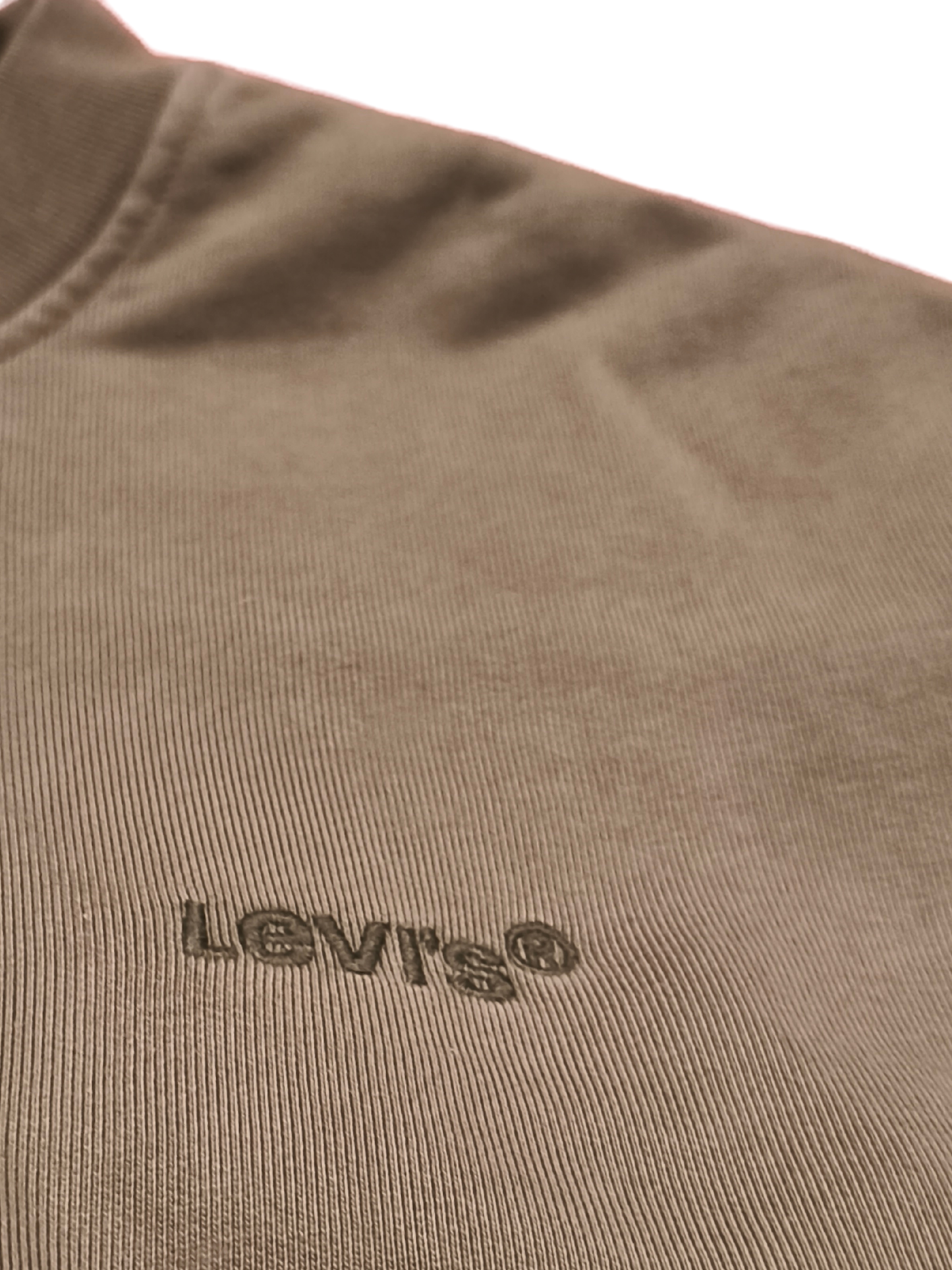 Levi’s Red Tab Oversized Crewneck Sweatshirt - Men’s Medium - Taupe/Olive Brown