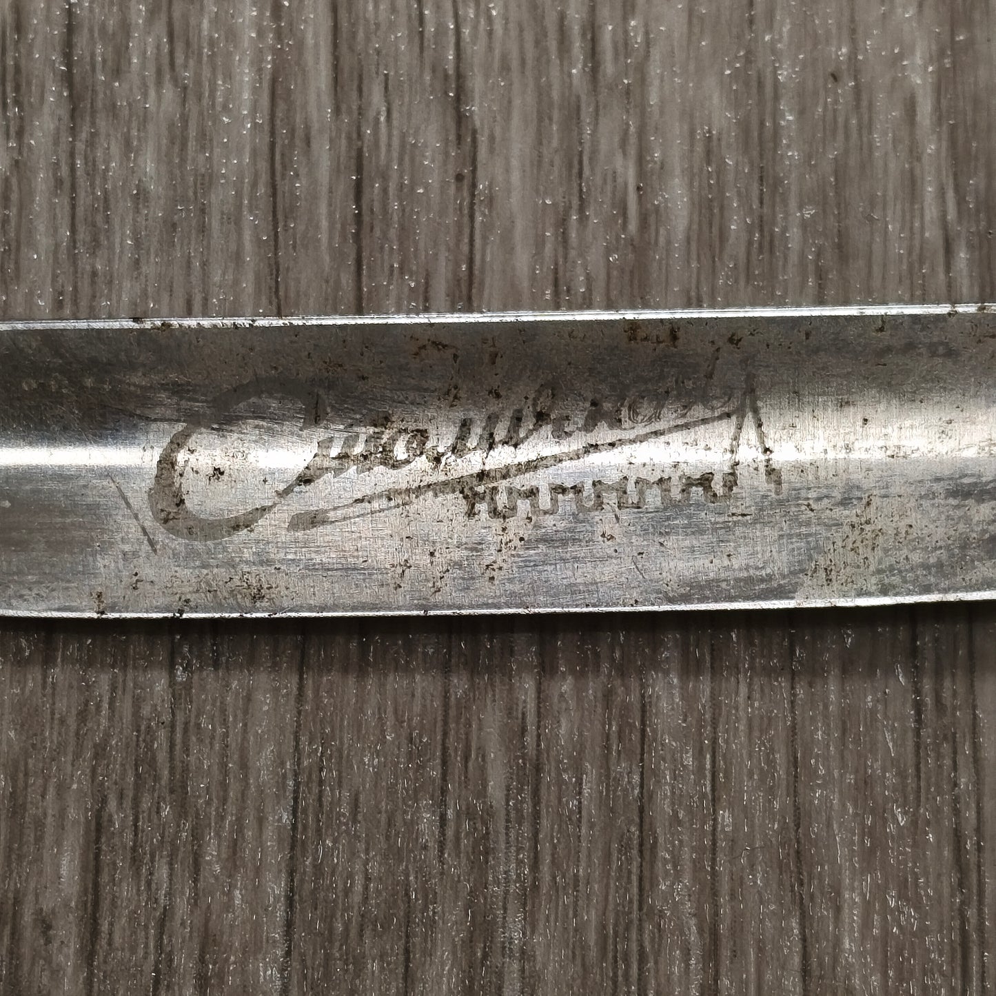 Vintage USSR Soviet Straight Razor Stolichnaya Stolychnaya With Original Box