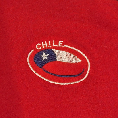 Chile National Team Red Short Sleeve Athletic Jersey T-Shirt Graphic Tee