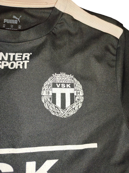 PUMA Vasteras SK Football Shirt Size XS Black VSK Sweden Jersey Top Triko No. 21