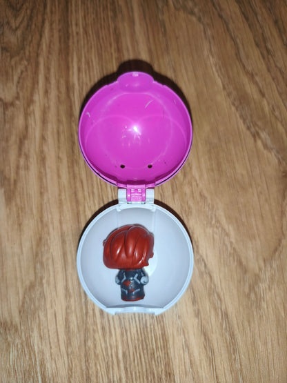 Pokémon Love Ball Toy Case with Marvel Black Widow Mini Figure Set