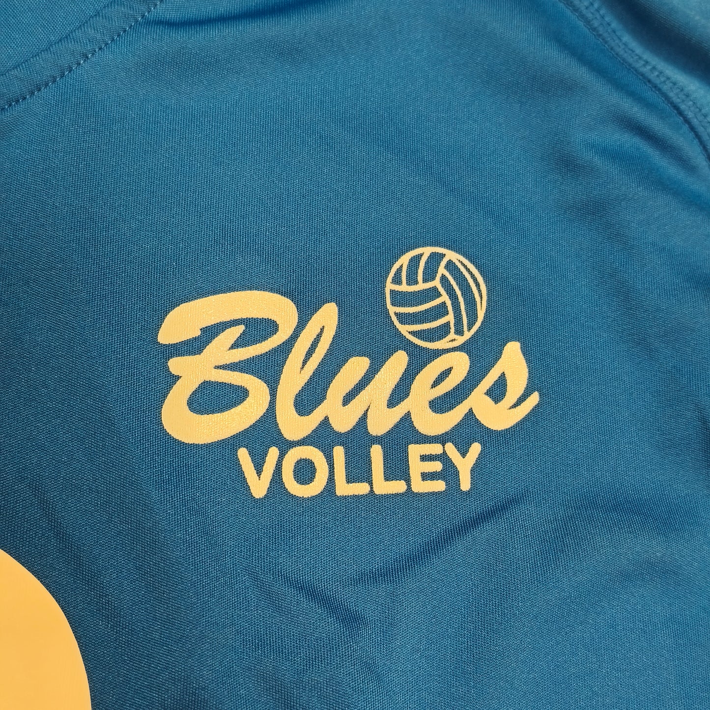 Kappa Blues Volley Volleyball Jersey Shirt #6 Blue Mens Size Medium 2012