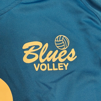 Kappa Blues Volley Volleyball Jersey Shirt #6 Blue Mens Size Medium 2012