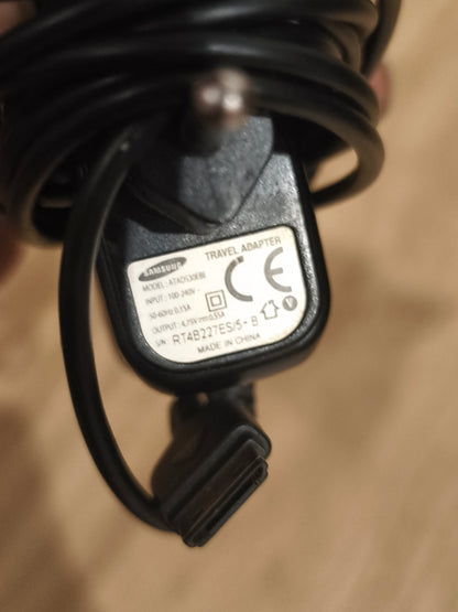 Genuine Samsung ATADS30EBE Travel Adapter Wall Charger (EU Plug) — UNTESTED
