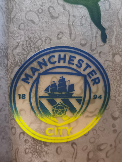 Puma Manchester City Cherki 10 Authentic Jersey Rain Or Shine Shirt Mens Sz 4XL