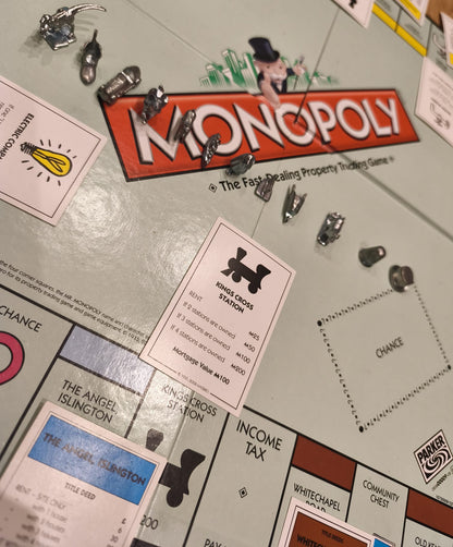 Monopoly Board Game - 2008 Speed Die Edition (with 12 Bonus Tokens)