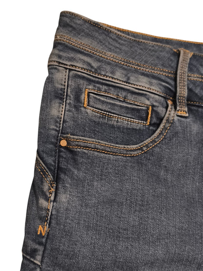 NEXT Women’s Bootcut Jeans High Rise Lift Slim & Shape Dark Blue Size UK 12L EU