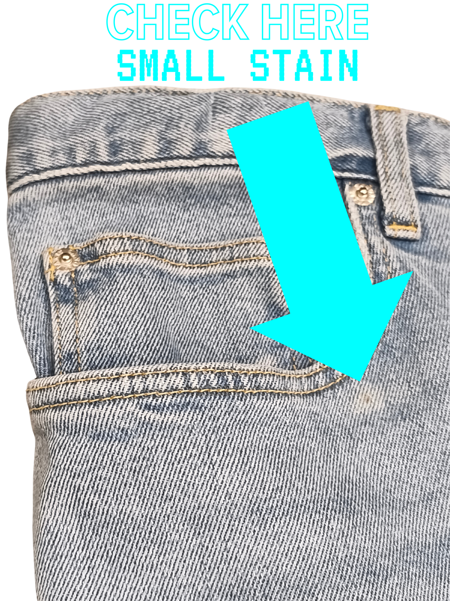 Sandro Paris Men’s Skinny Light Wash Denim Jeans Size 32 - Style P5547S-404