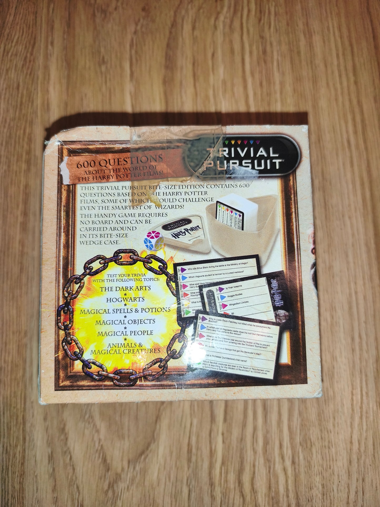 Trivial Pursuit: World of Harry Potter – Bite-Size Edition (600 Questions)