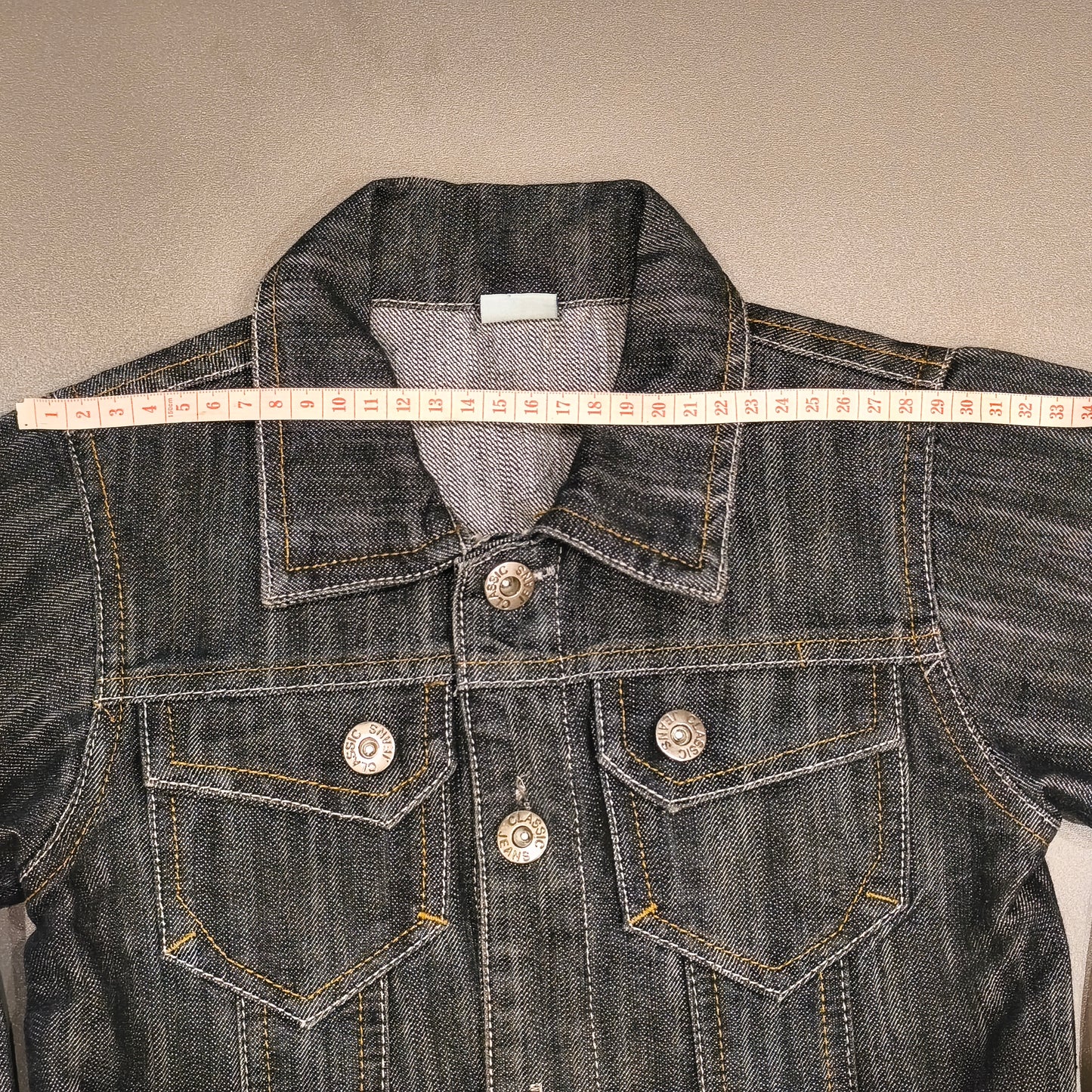 Blue Moon Dark Wash Denim Trucker Jacket Toddler | Size 24-30M / 28