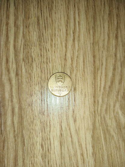 Slovakia 1 Koruna Coin – 1993 Vintage European Currency