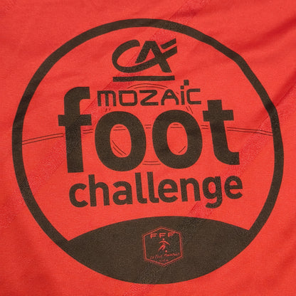 Adidas Red Soccer Jersey CA Mozaic Foot Challenge FFF French Shirt #9 Size M