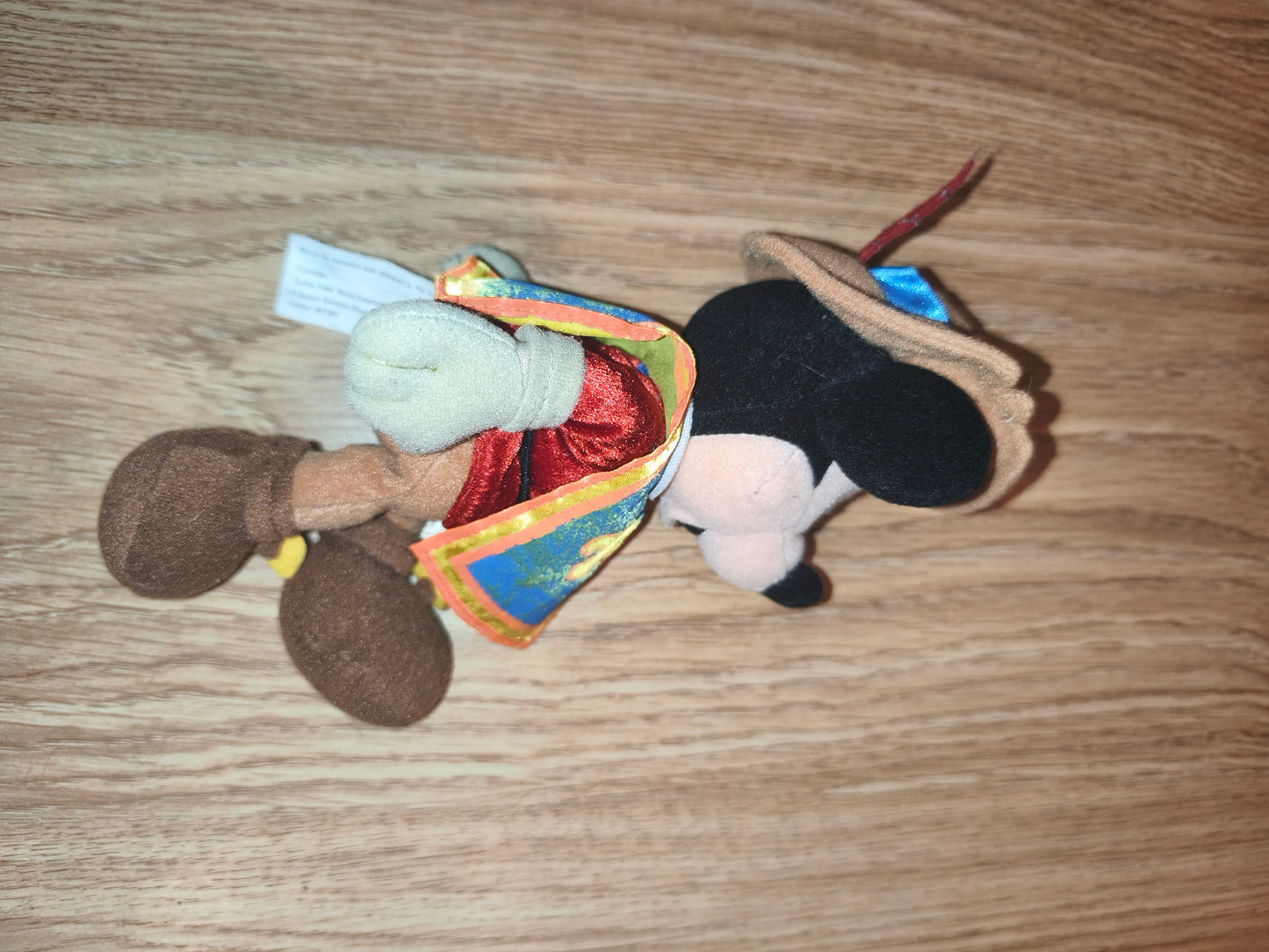 Vintage Disney Mickey Mouse "The Three Musketeers" Promotional Plush Toy