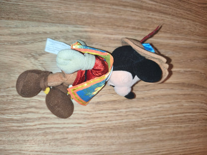 Vintage Disney Mickey Mouse "The Three Musketeers" Promotional Plush Toy