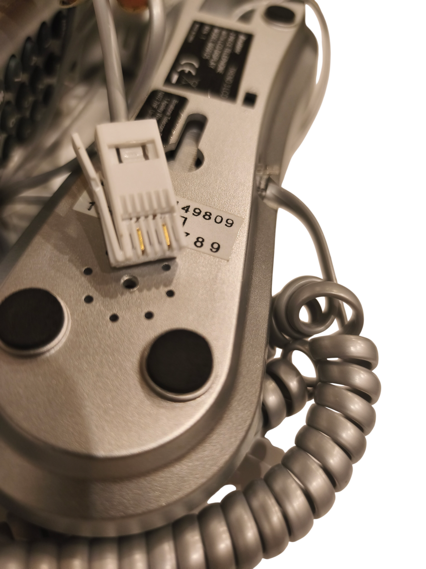 Binatone Trend 3 LCD Corded Telephone - Champagne/Silver - Wall Mountable & Desk