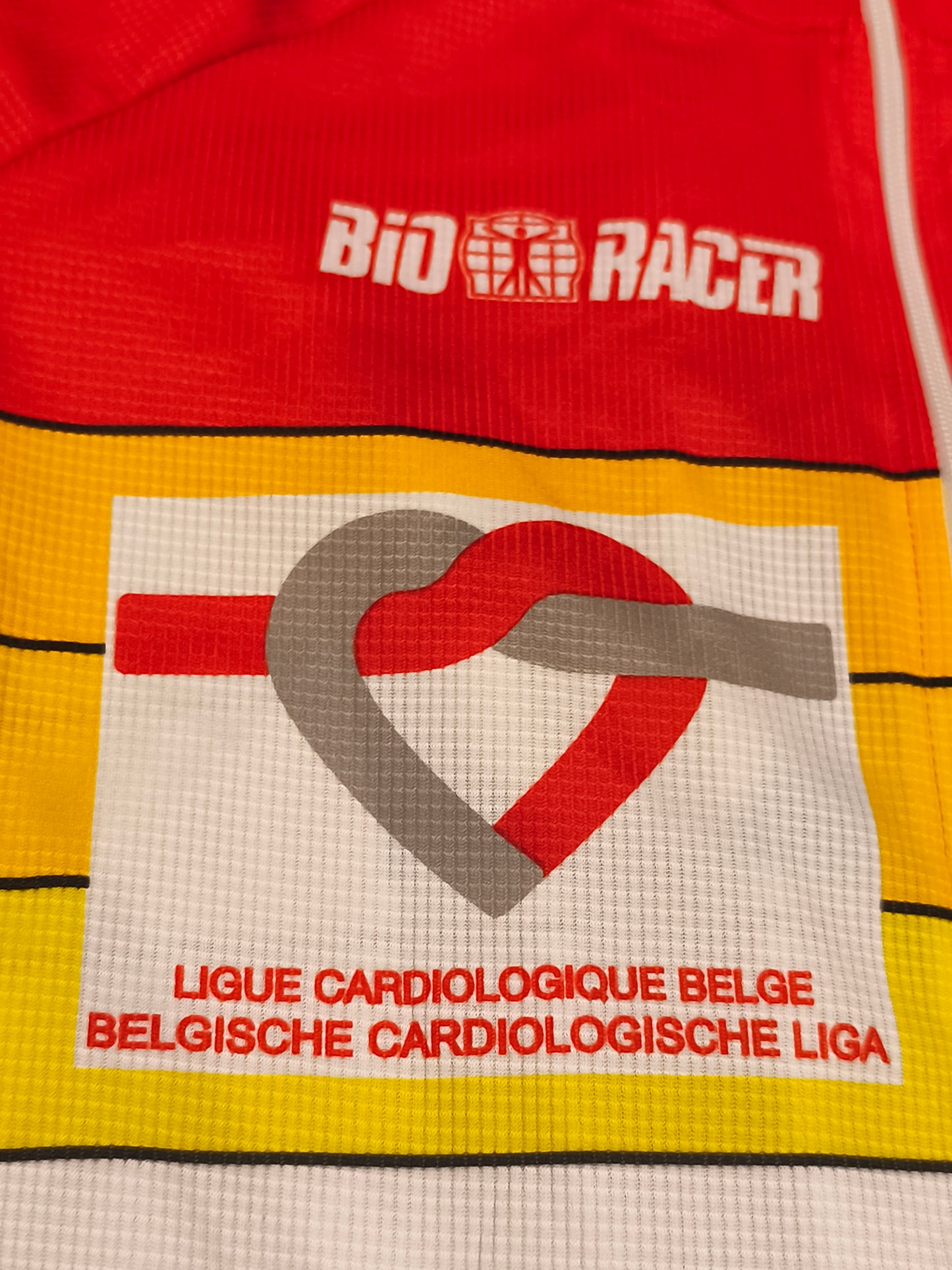 BioRacer Belgium Cardio Tour Cycling Jersey Lidl Eddy Merckx KBWB Men's