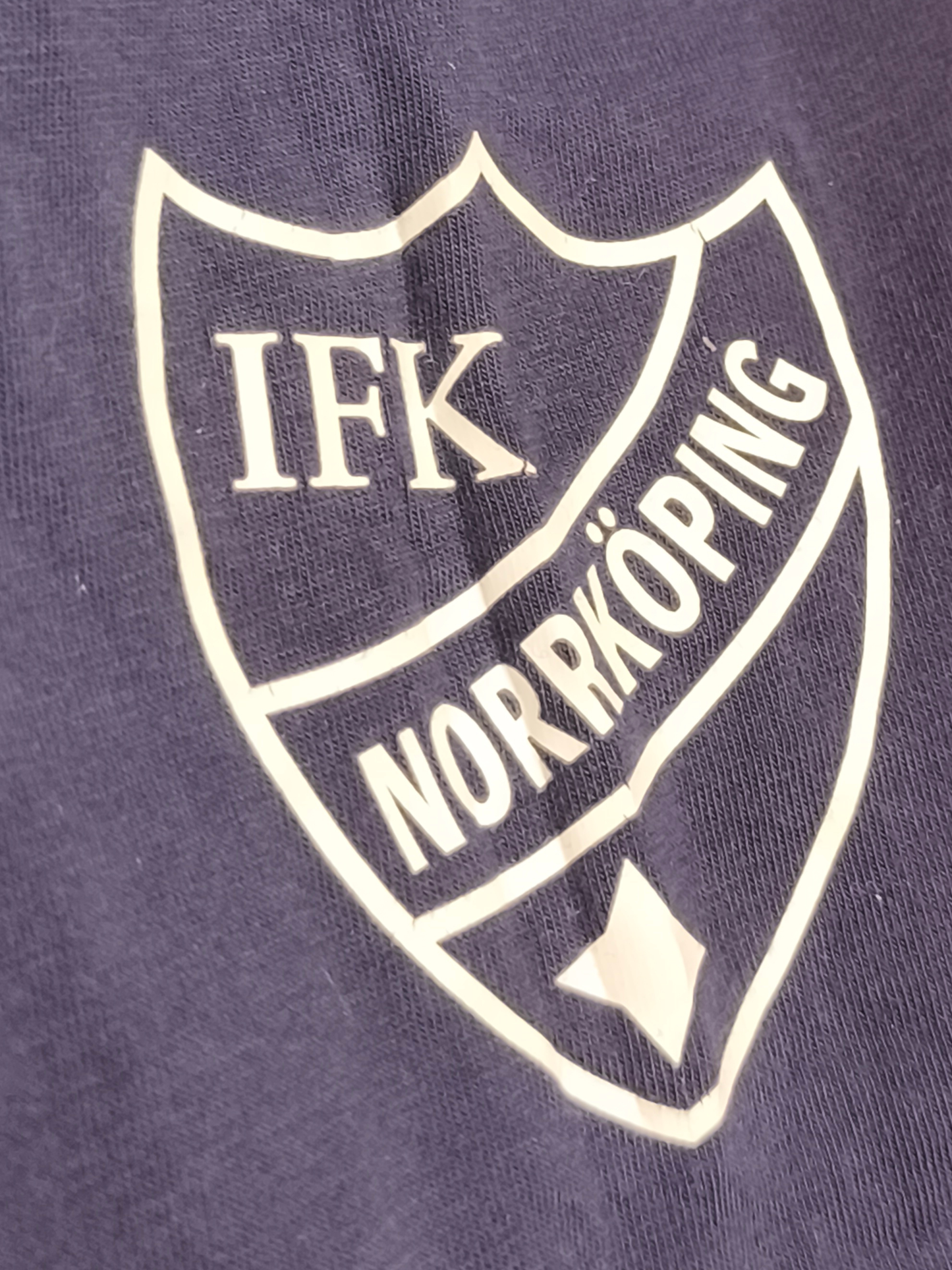 Nike IFK Norrköping Football Club Graphic T-Shirt - Men's Small - Navy Blue