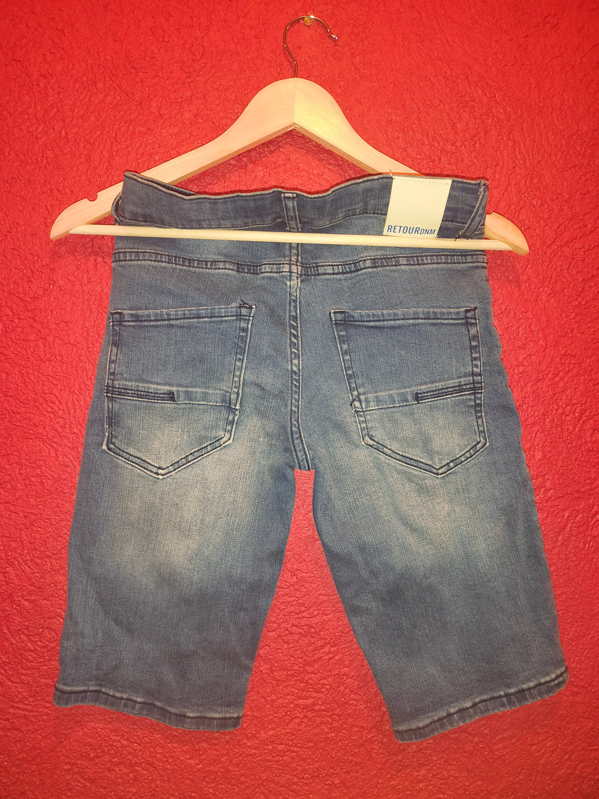 Retour Denim Co. Kids Light/Medium Wash Jean Shorts | Size 15