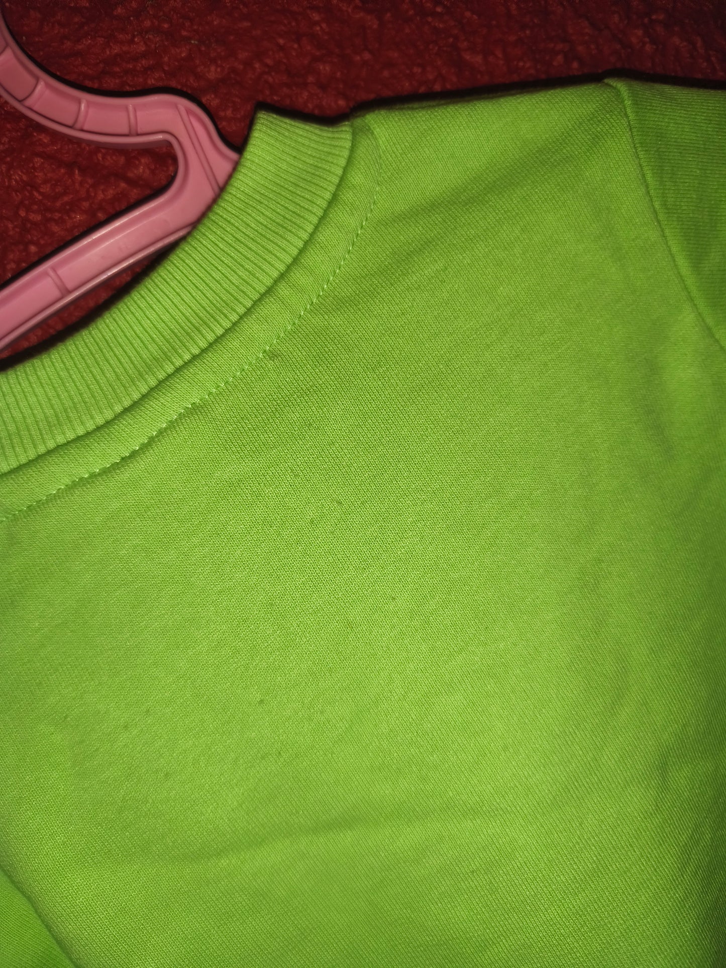 Seven Lemon Girls Light Green Floral Butterfly Sweatshirt – Size 98-104 (2-4 Y)