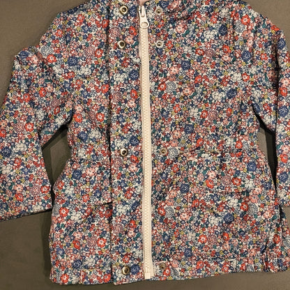 Carter's Baby Girl Fleece-Lined Floral Hooded Jacket Coat - Size 12M
