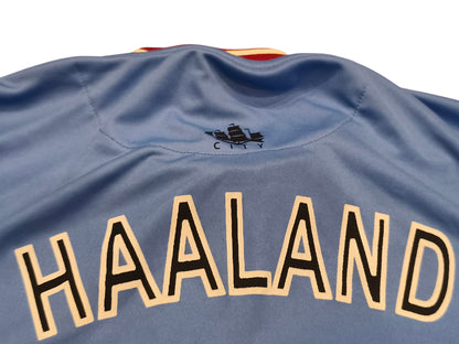 Manchester City 2022/23 #9 Haaland Jersey - Sky Blue (Size M)