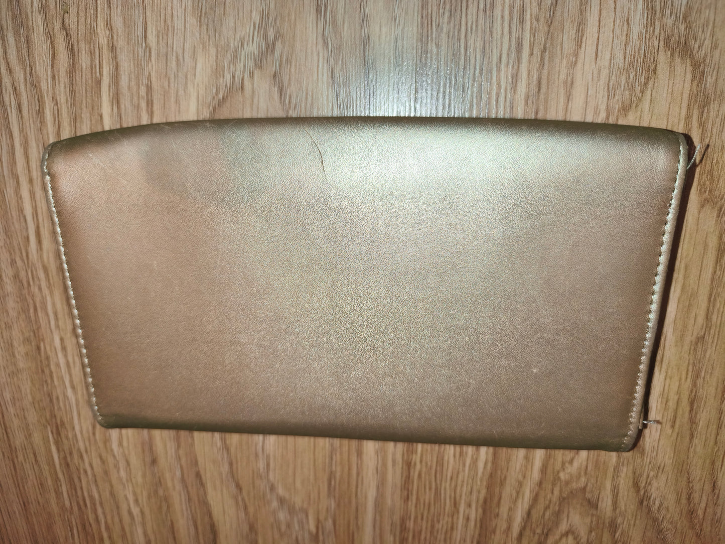 Genuine Pandora Metallic Gold Jewelry Travel Case | Folding Clutch Organizer