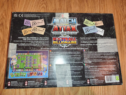 Topps Match Attax "Football Billionaire" Trading Card Board Game – Collector's Edition