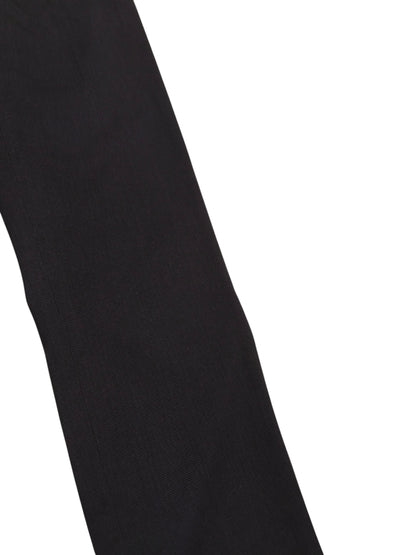 H&M Women's Black Textured Dress Pants Slim Cigarette Trousers Size EUR 34 US 4