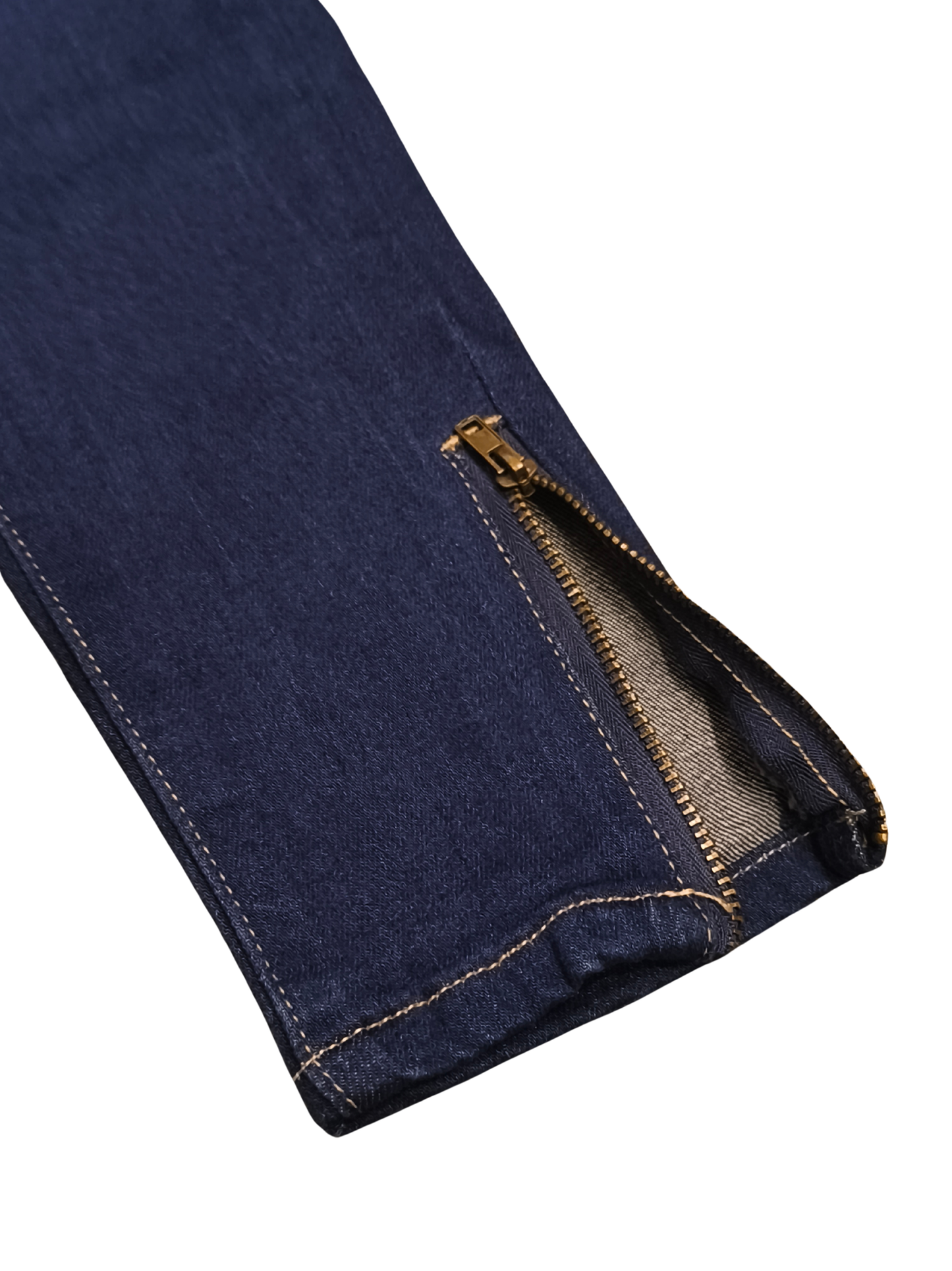 Lee Cooper Reilly Skinny Leg Jeans Womens Size 26 Blue Denim Ankle Zip Mid Rise