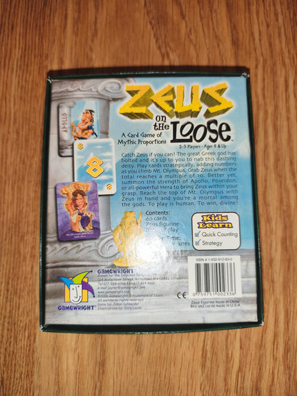 Zeus on the Loose – Card Game of Mythic Proportions (Gamewright)