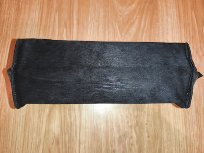 Authentic ghd Heat Resistant Hair Straightener Pouch / Cosmetic Travel Bag – Black & Purple