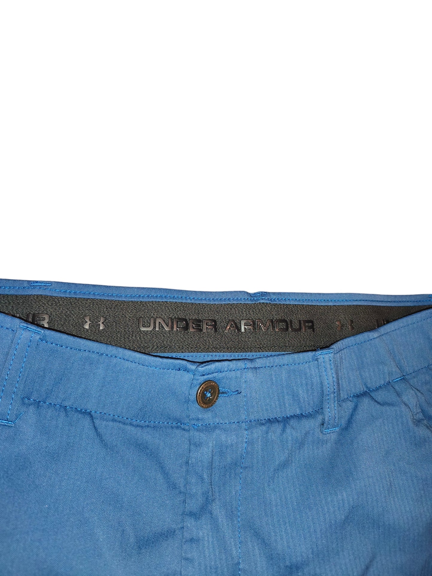 Under Armour Matchplay Golf Shorts Mens 34 Blue HeatGear Performance Tech 130954