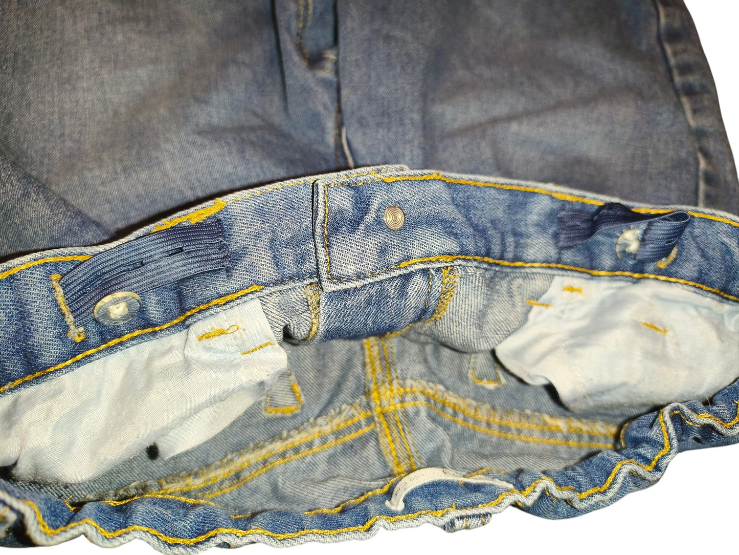 Sinsay Denim Shorts – Kids Size 152 cm – Adjustable Waist – Blue