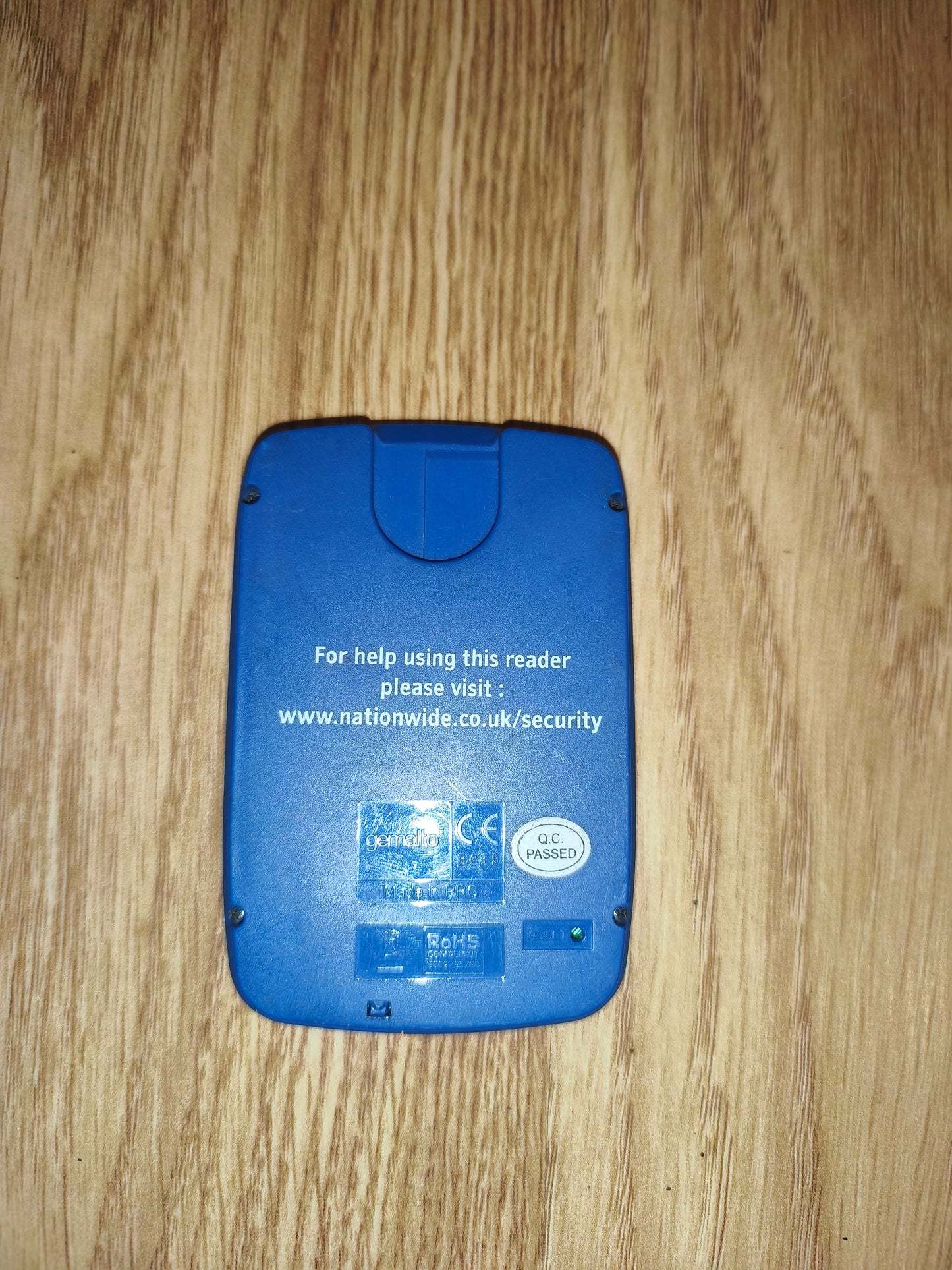 Nationwide Gemalto Chip Card Reader - Online Banking Authentication Device
