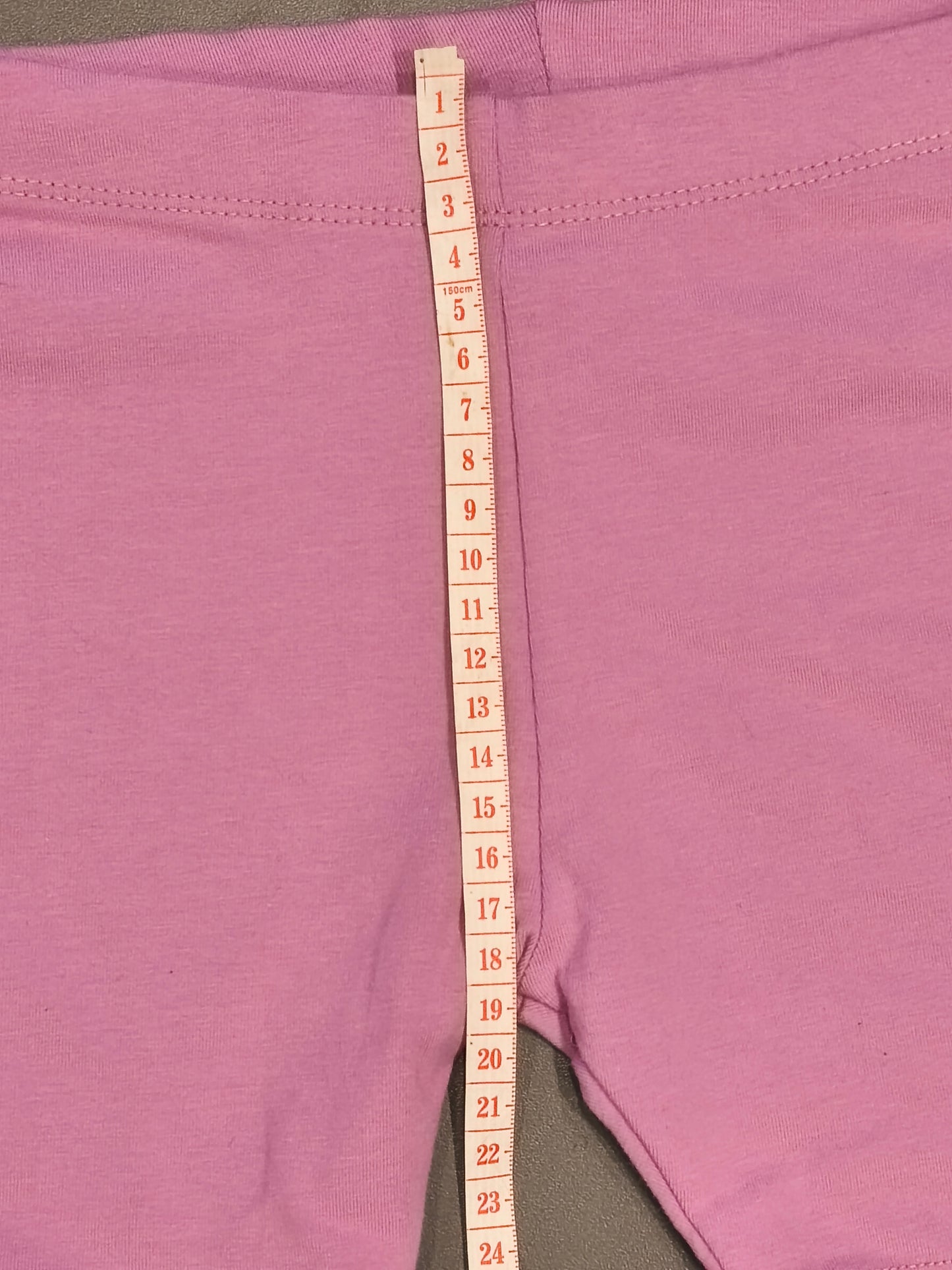 Next Girls Pink Cotton Stretch Cycling Shorts – 1.5–2 Years (92 cm)