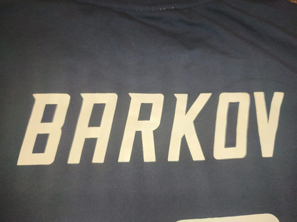 Finland Hockey Nation Barkov #16 T-Shirt Mens Size M Dark Blue Cotton SJRY