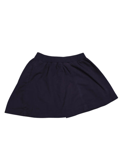 Polo Ralph Lauren Girls Navy Blue Cotton Knit Skort Size 14 Drawstring Waist
