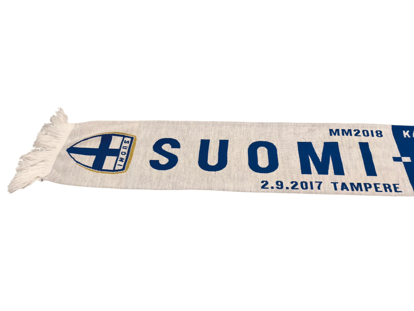 Finland vs Iceland 2017 Match Scarf – FIFA World Cup 2018 Qualifiers (Suomi – Islanti)