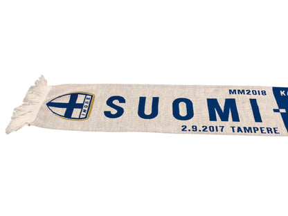 Finland vs Iceland 2017 Match Scarf – FIFA World Cup 2018 Qualifiers (Suomi – Islanti)